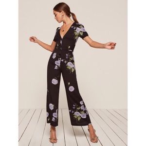 Reformation Jumpsuit In Floral Print - Like New!
